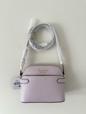 NWT KATE SPADE Staci Dome Saffiano Leather Crossbody Bag Purse